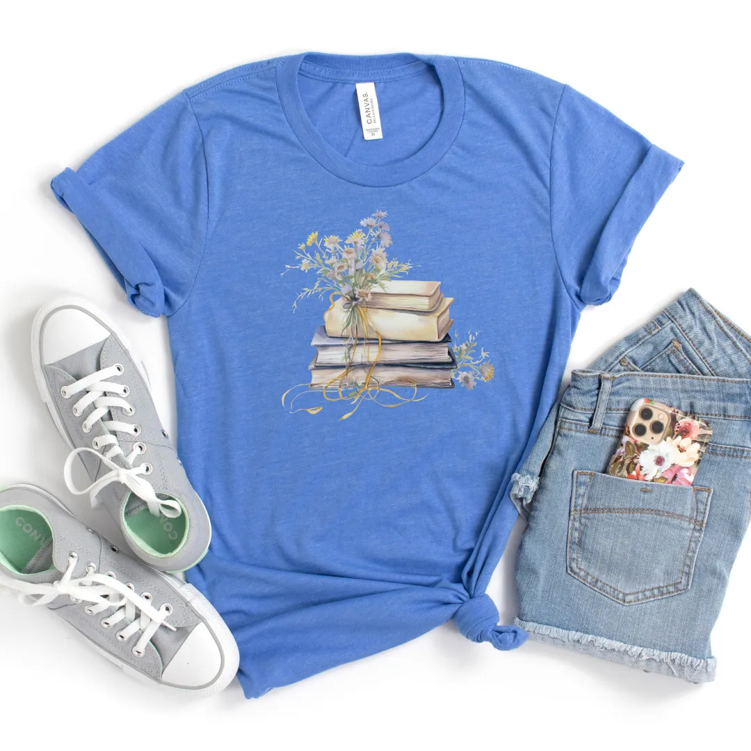 🔥 Wildflowers and Books Cozy T-Shirt