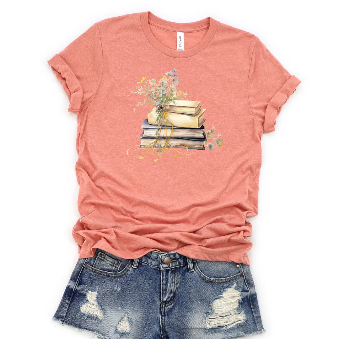 🔥 Wildflowers and Books Cozy T-Shirt