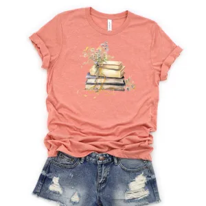 🔥 Wildflowers and Books Cozy T-Shirt