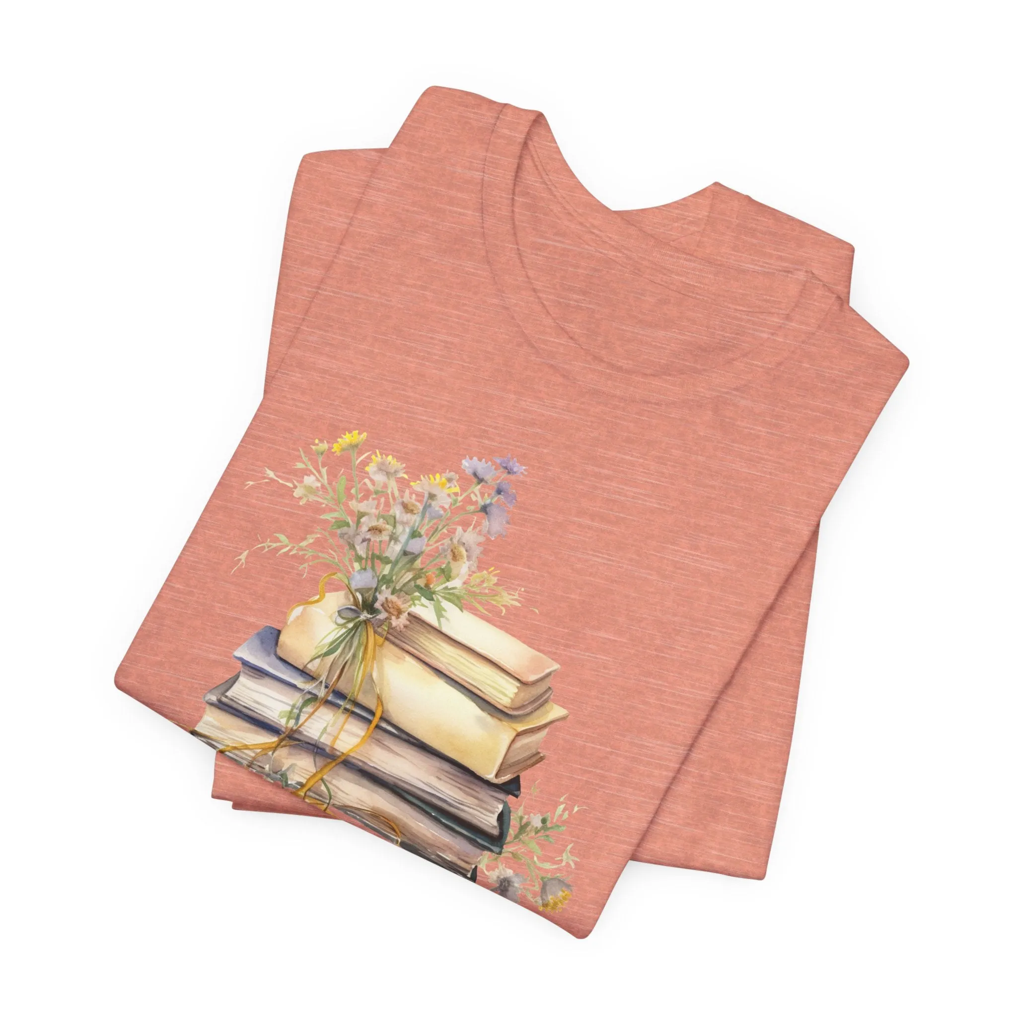 🔥 Wildflowers and Books Cozy T-Shirt