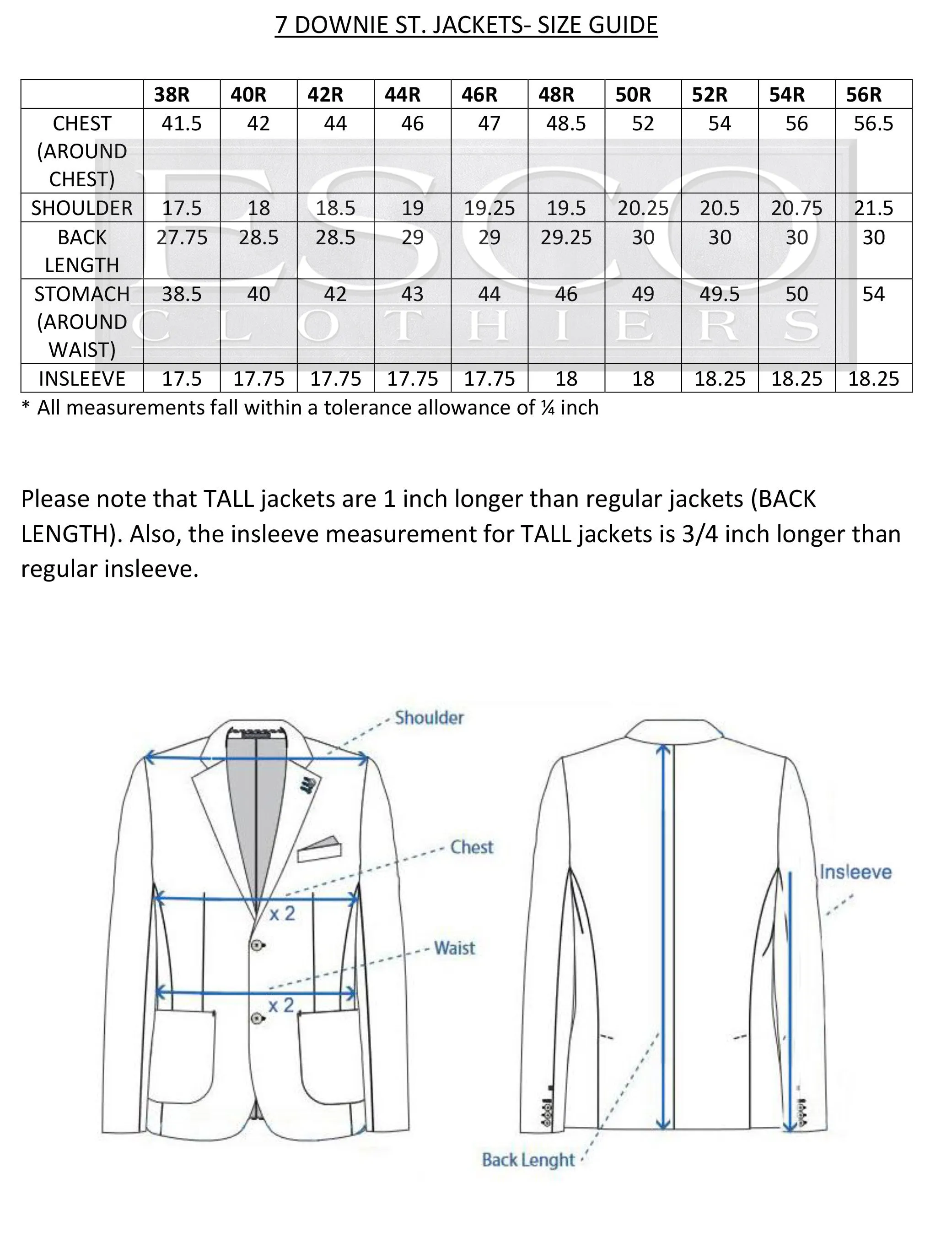 7 DOWNIE ST. SPORT JACKET- PRESTON