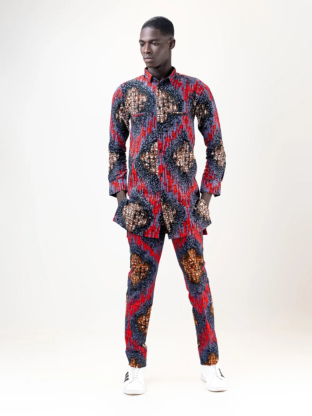 AFRICAN PRINT RUFARO BAGGY SET