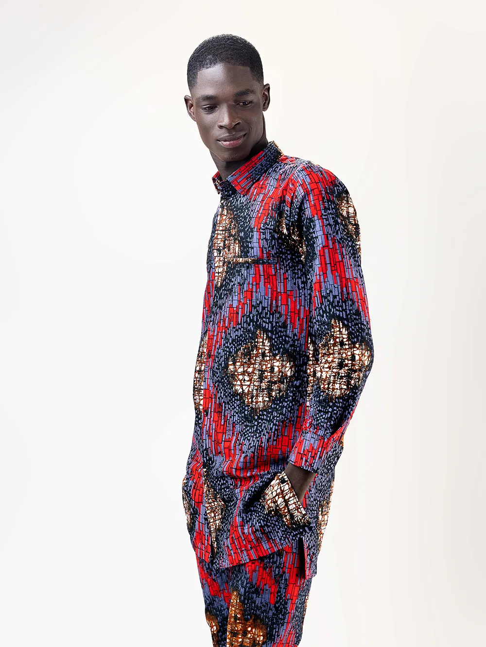 AFRICAN PRINT RUFARO BAGGY SET