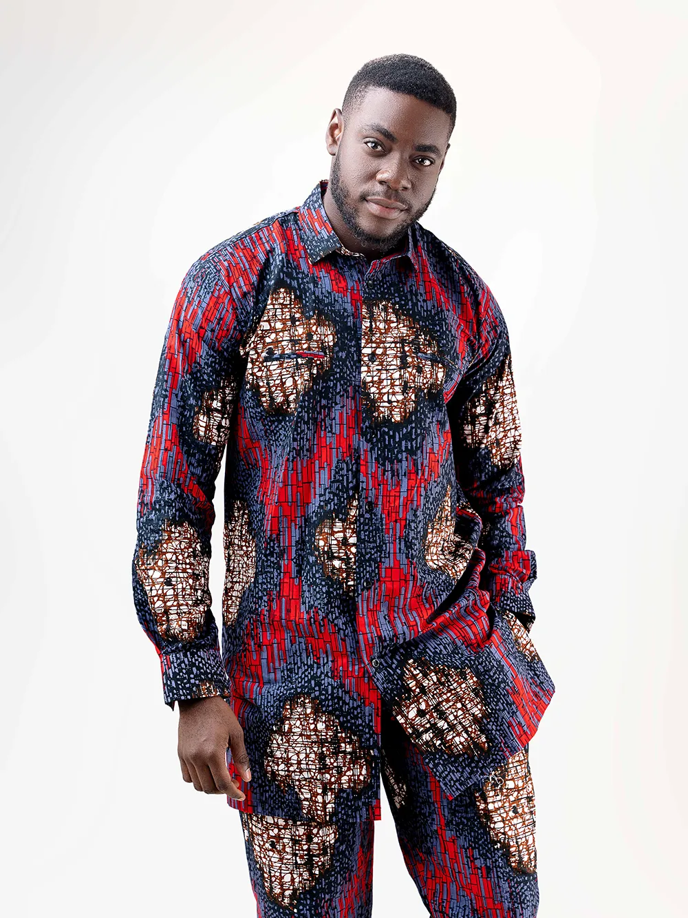 AFRICAN PRINT RUFARO BAGGY SET