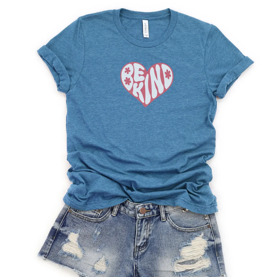 Be Kind Heart Cozy T-Shirt