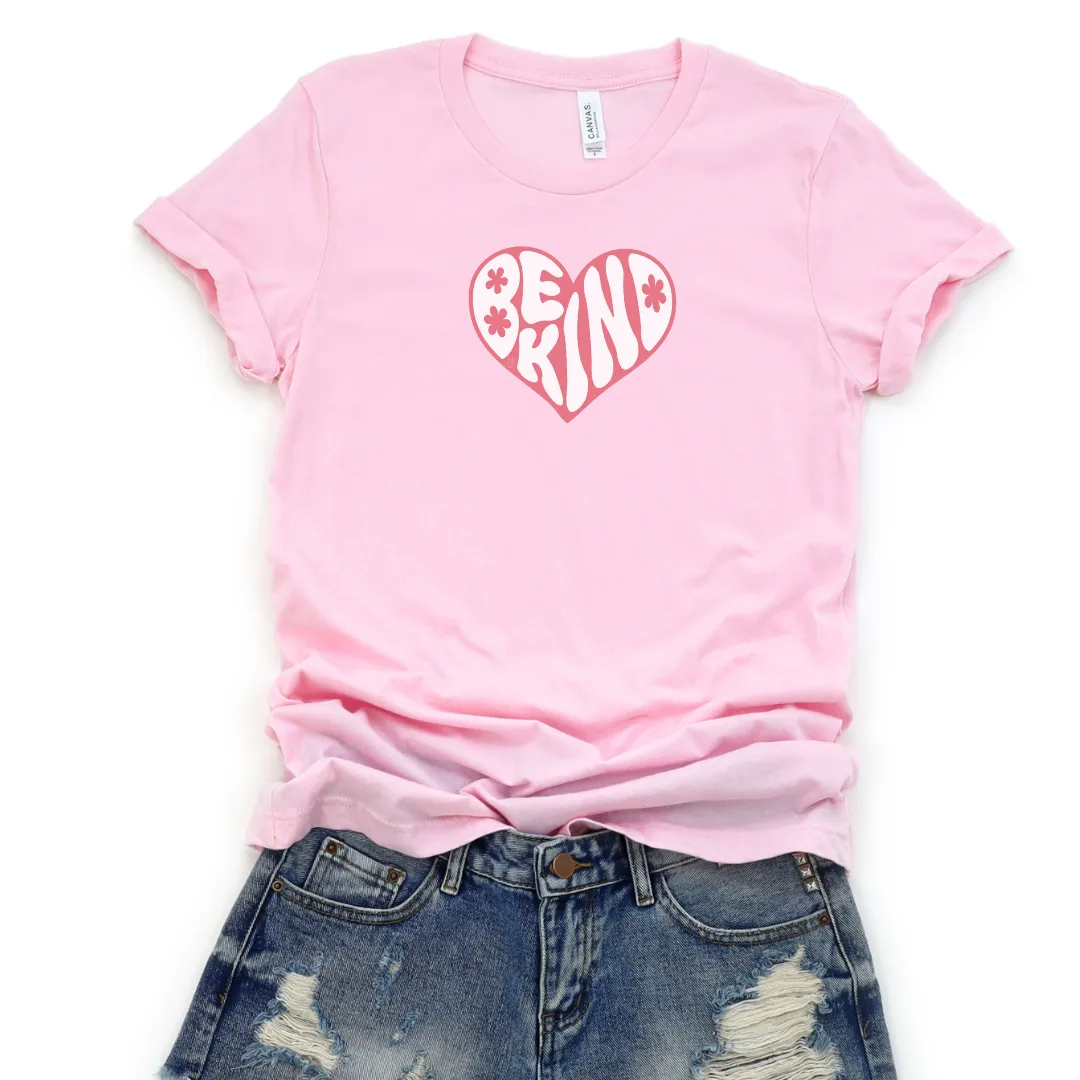 Be Kind Heart Cozy T-Shirt
