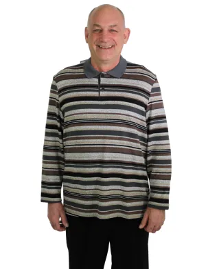 Benjamin Adaptive Long Sleeve Polo