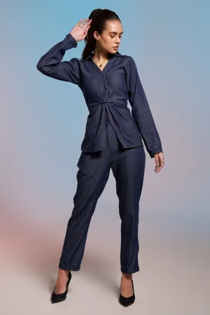 Blue Denim Shirt & Pants