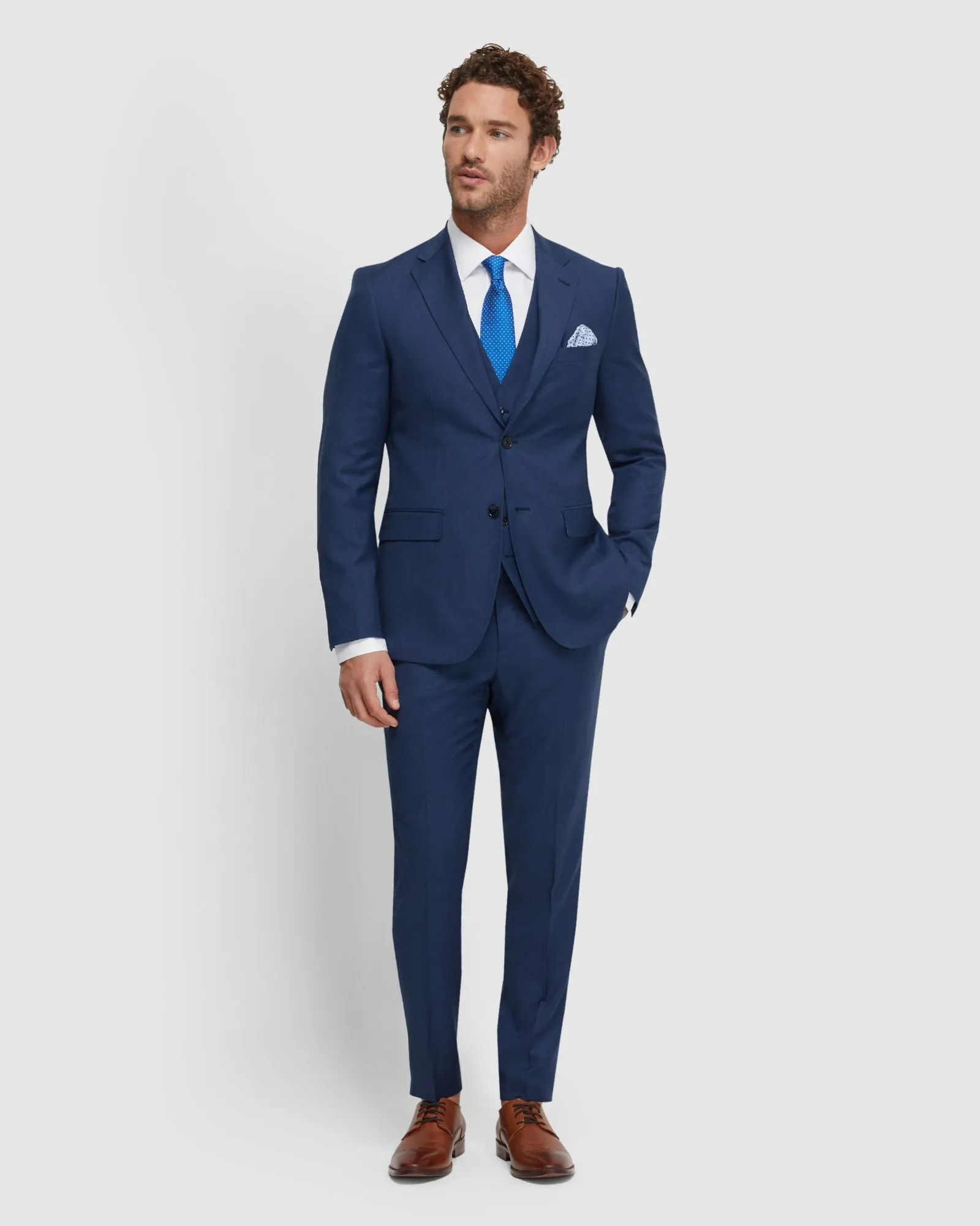 Bryon Wool Suit Trousers
