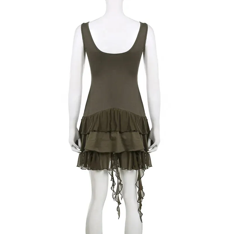 Chic Vacation Party Mini Dress for Women