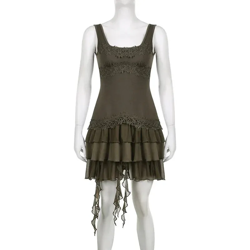 Chic Vacation Party Mini Dress for Women