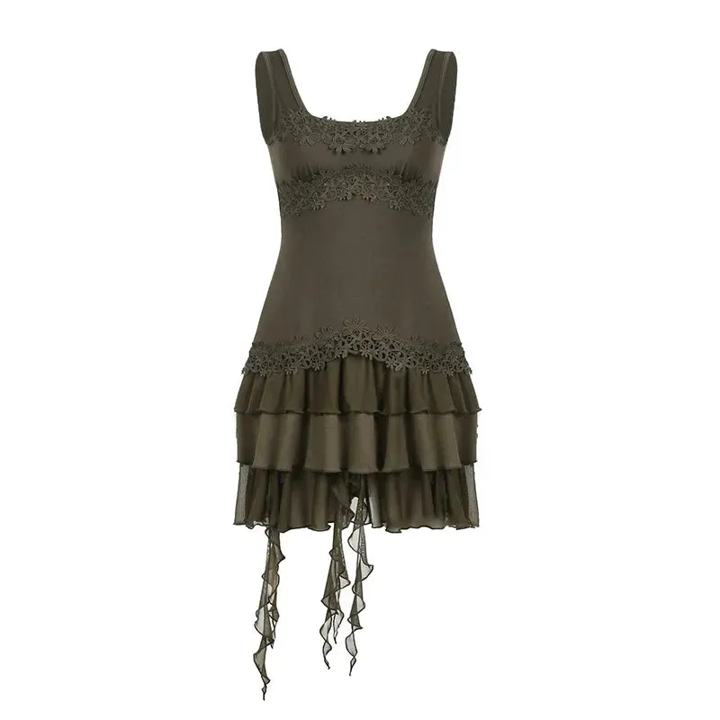 Chic Vacation Party Mini Dress for Women