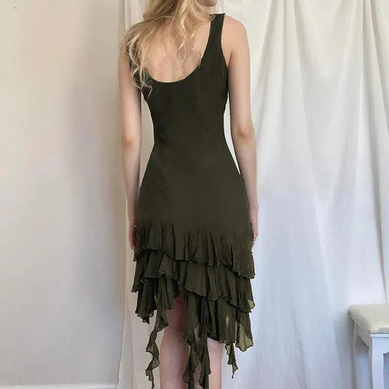 Chic Vacation Party Mini Dress for Women
