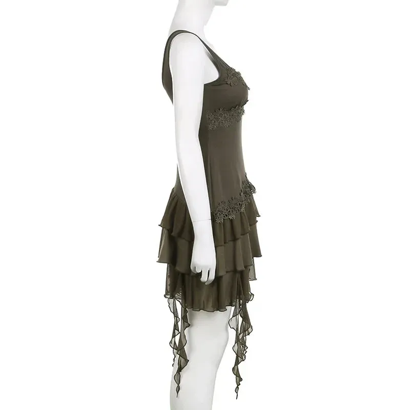 Chic Vacation Party Mini Dress for Women