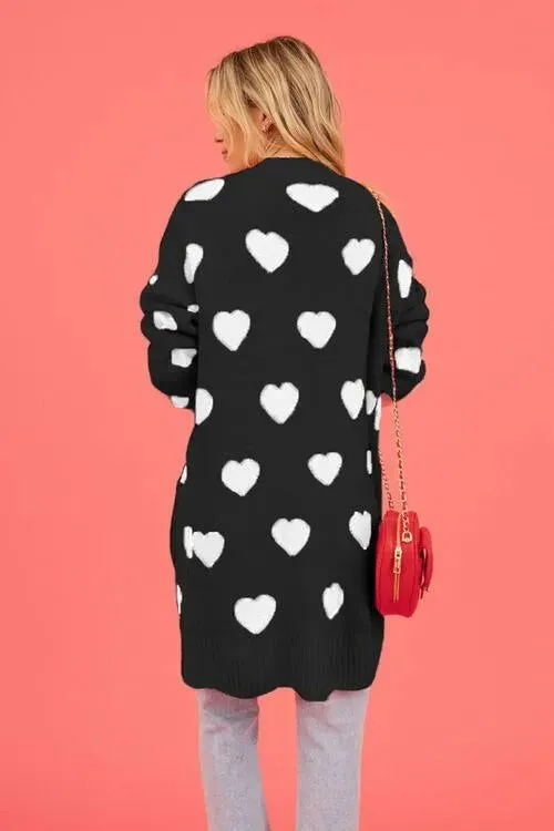 Cozy Open-Front Cardigan: Cute Patterns for Fashionable Women