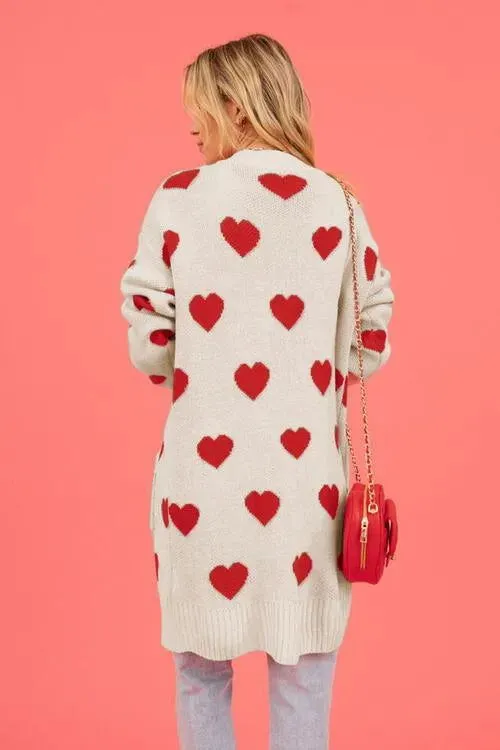Cozy Open-Front Cardigan: Cute Patterns for Fashionable Women