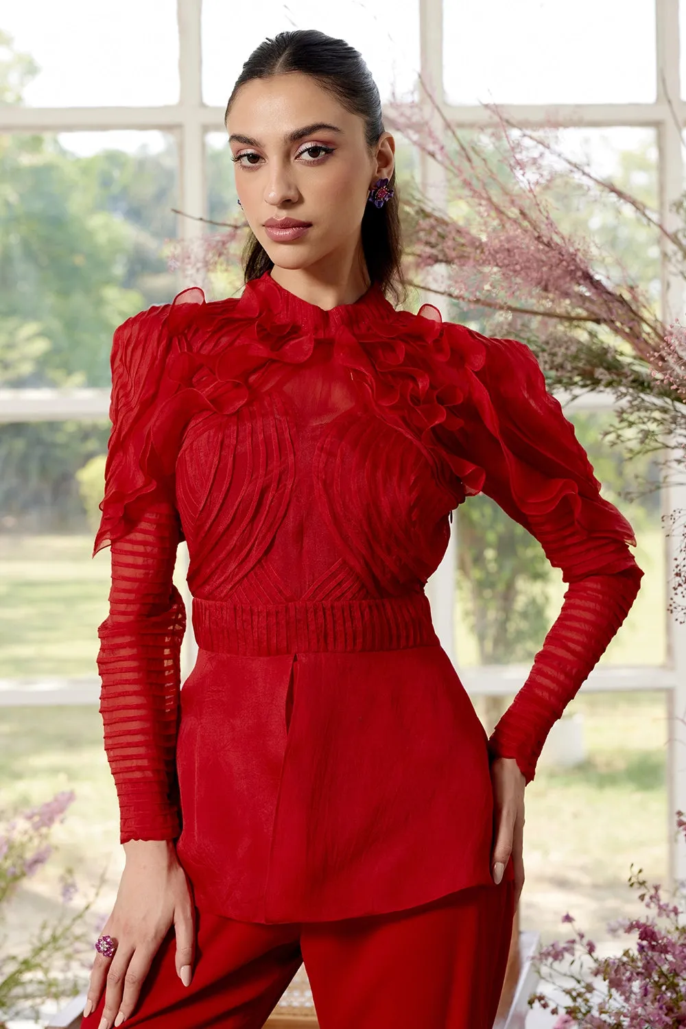 Eloise Scarlet Co-Ord Set