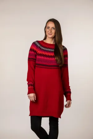 Eribe Cairngorm Dress in Rosehip