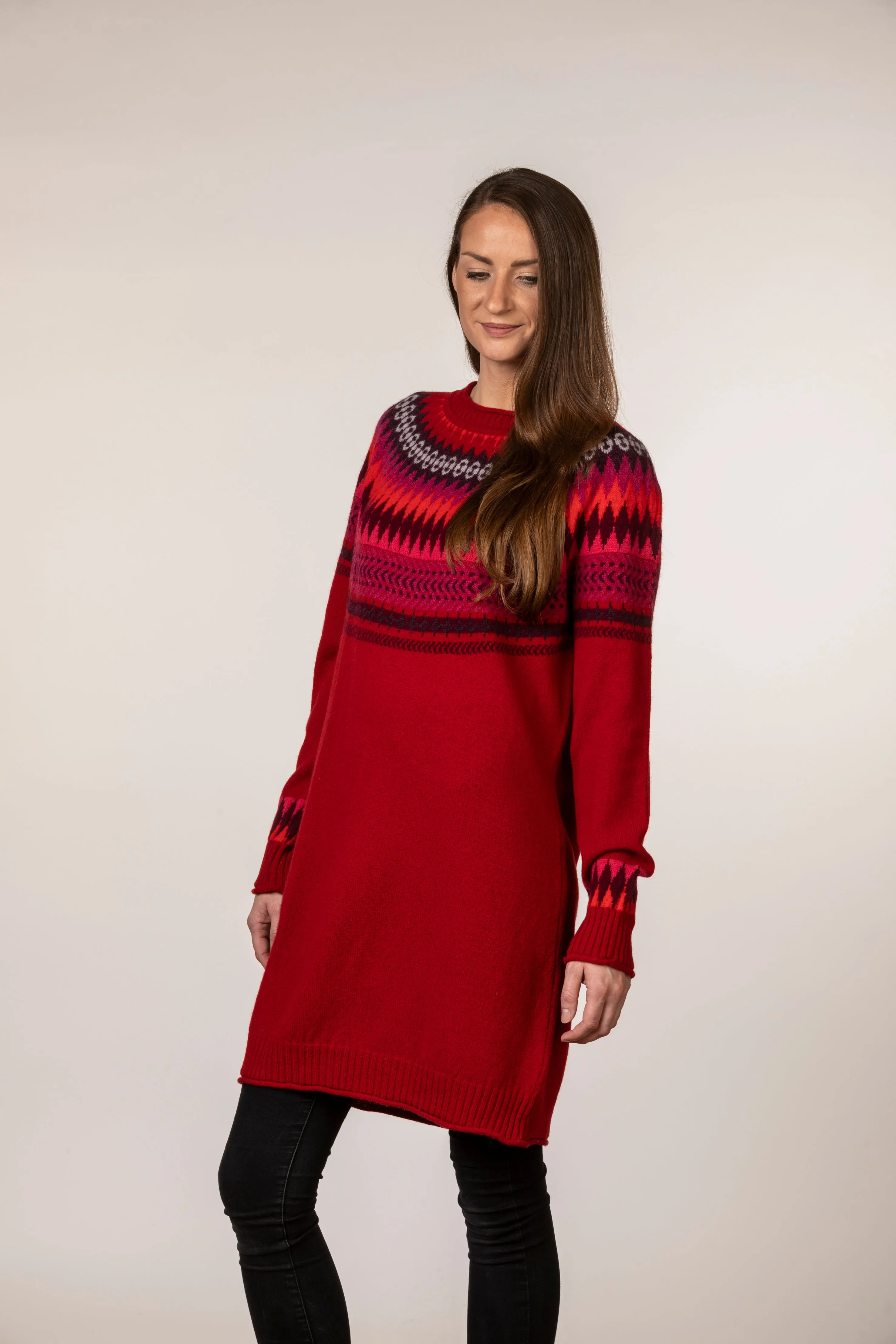 Eribe Cairngorm Dress in Rosehip