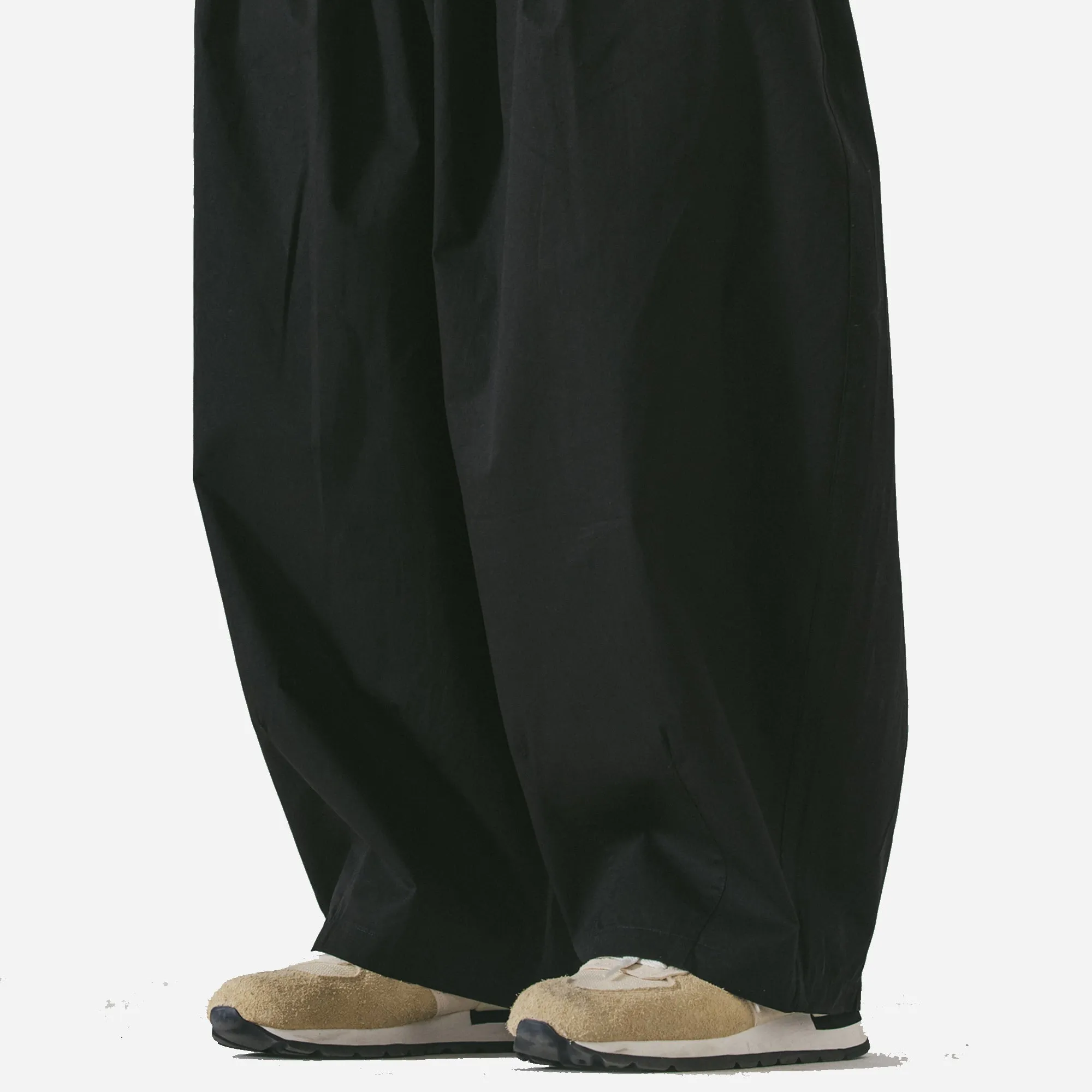 ESSENTIAL EASY BALLOON PANT - BLACK