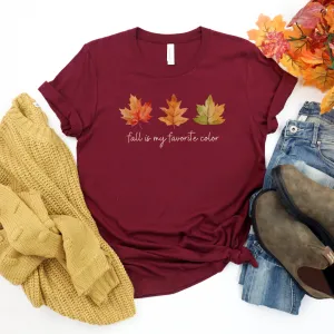 Fall is My Favorite Color Cozy T-Shirt