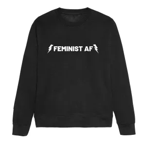 Feminist AF Lightning Feminist Sweatshirt