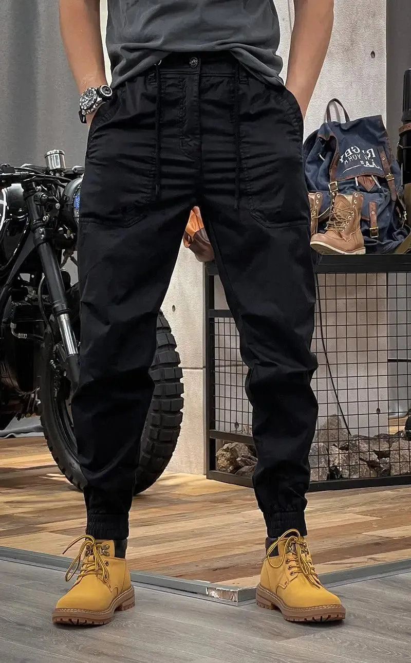 FERGUS | STRETCH CARGO TROUSERS WITH SPANDEX