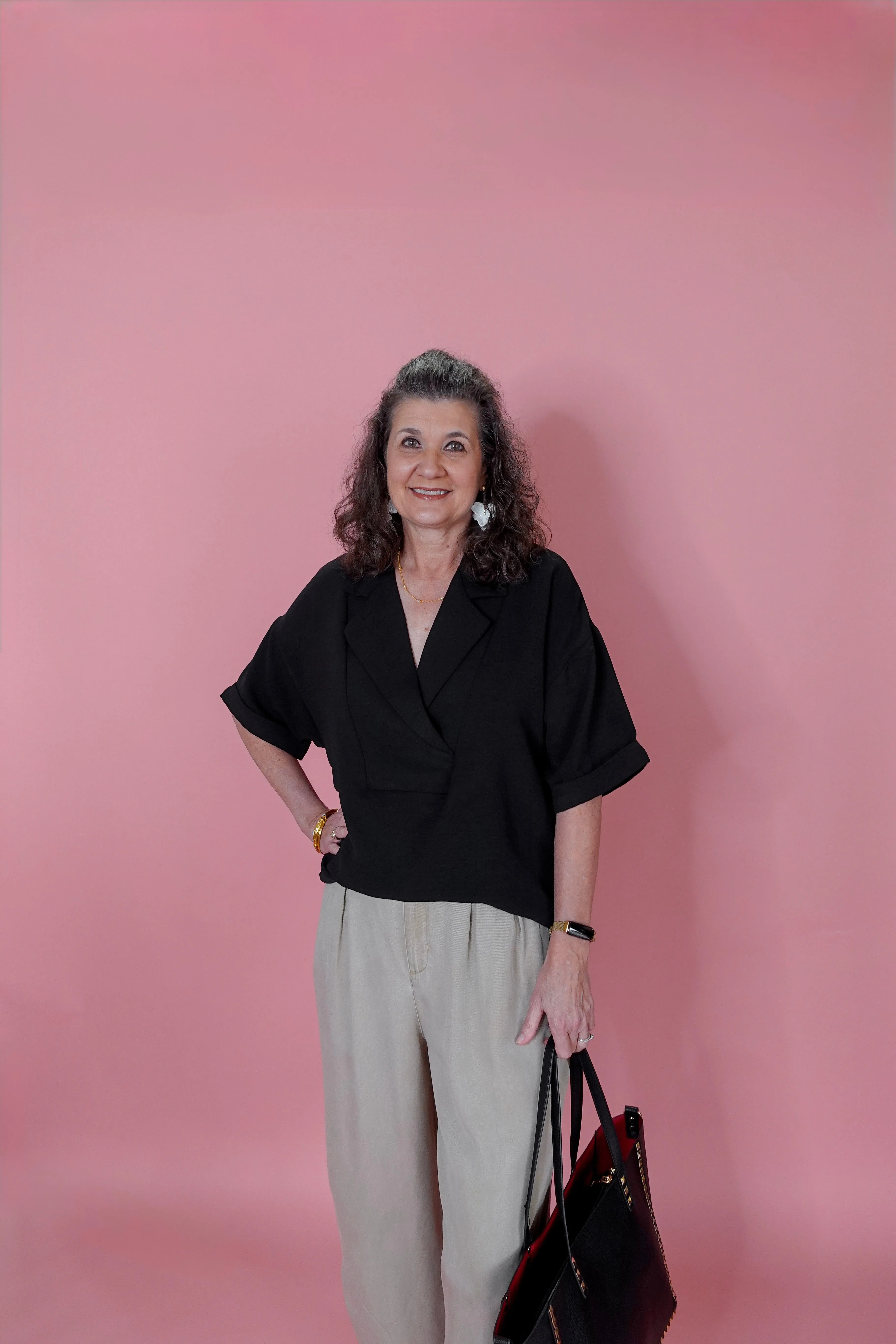 FLOWY POPOVER SHIRT