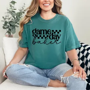 Game Day Baker [Black Design] - T-Shirt
