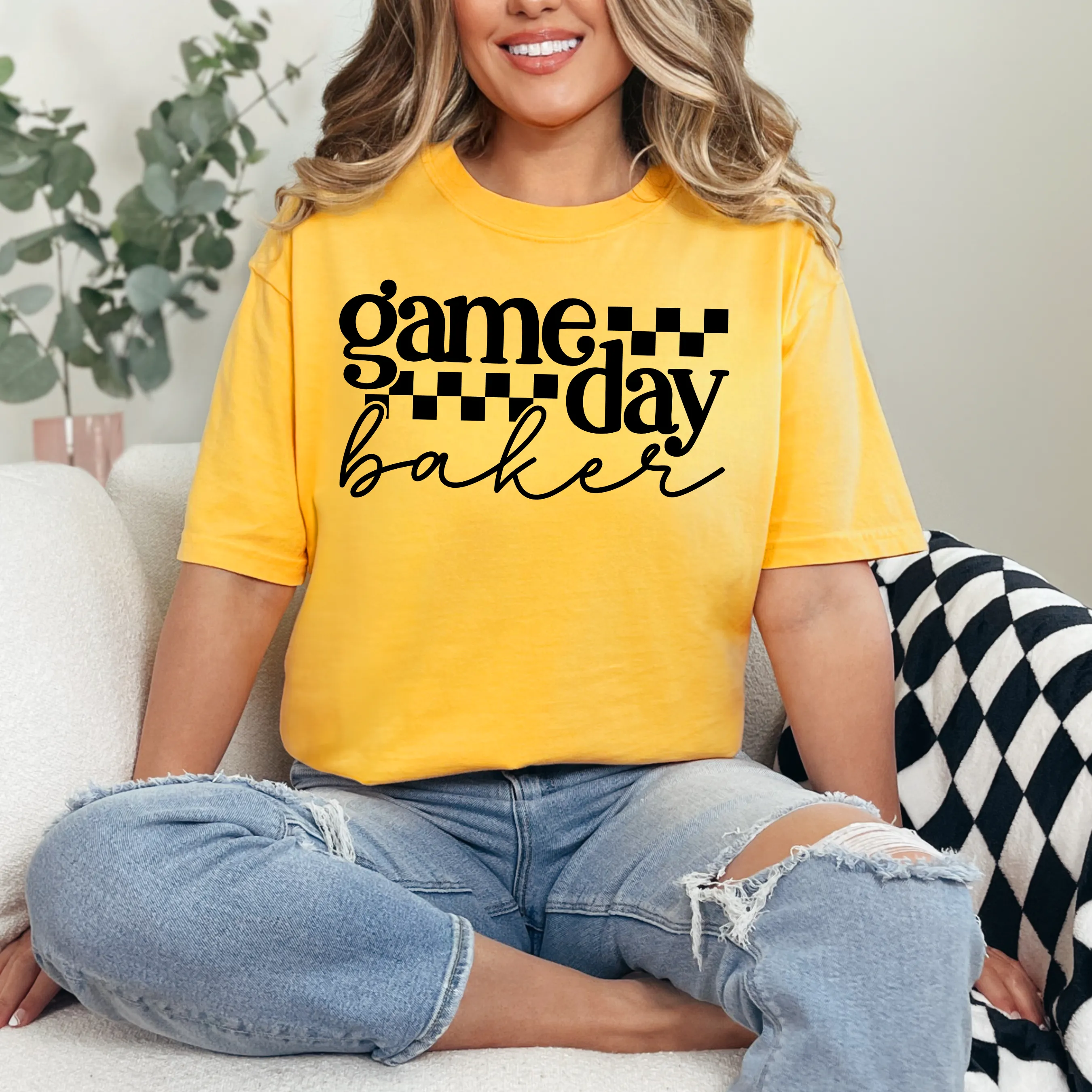 Game Day Baker [Black Design] - T-Shirt