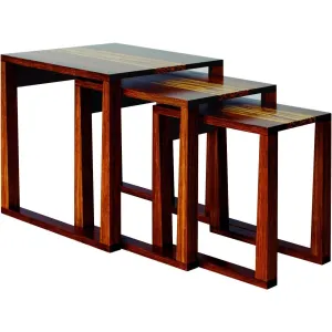 Greenington Modern Bamboo Magnolia Nesting Tables