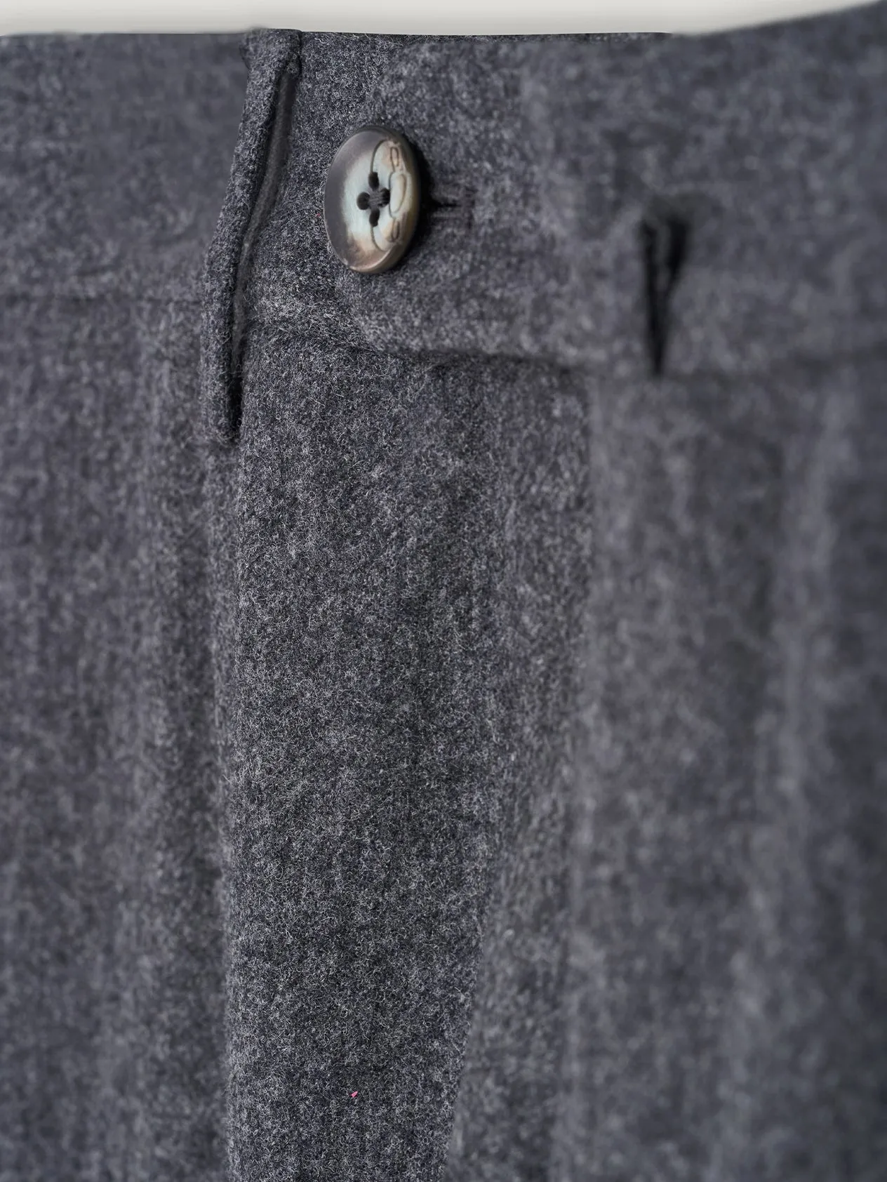 Grey Flannel Stretch Trouser