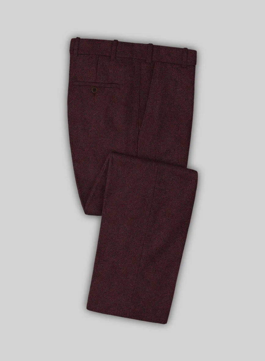 Highlander Sangria Tweed Pants