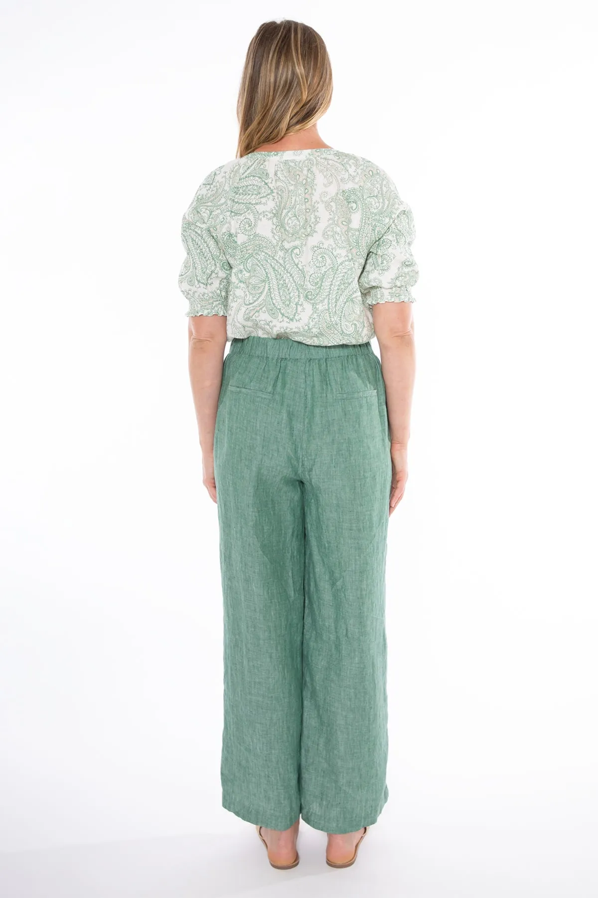 Jump Wide Leg Linen Pant