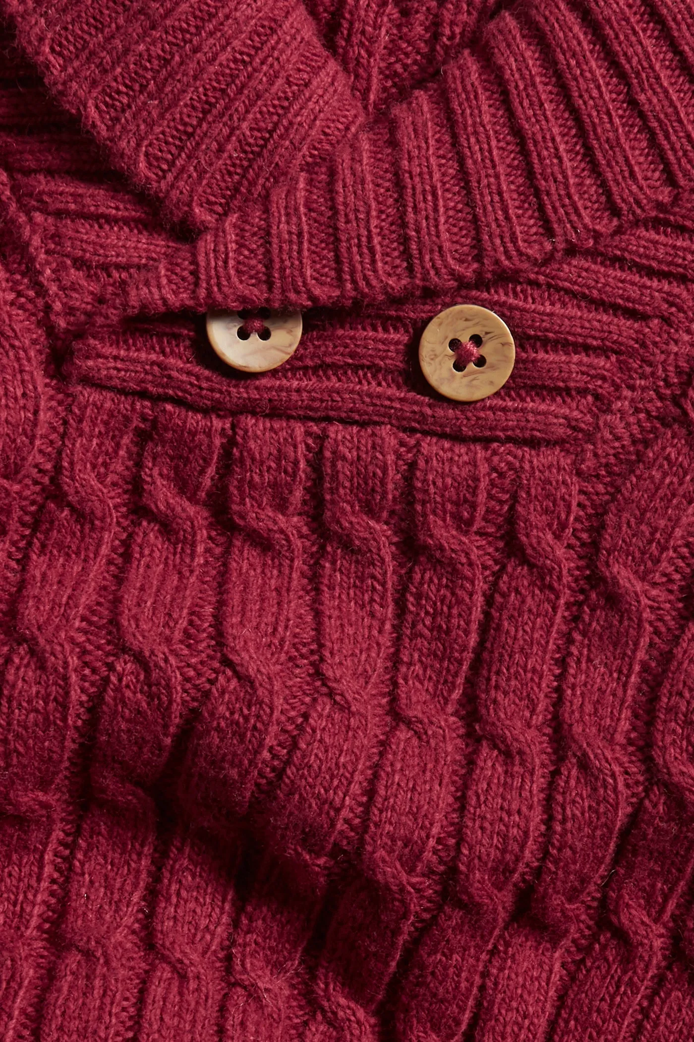Kids' red knitted jumper