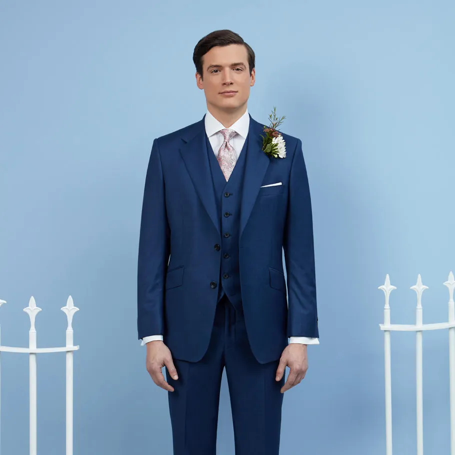 Kilburn Blue Plain Weave Suit