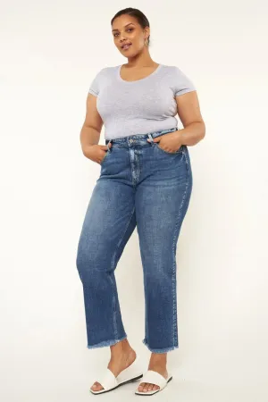 Kimber Curvy High Rise Slim Straight Jean