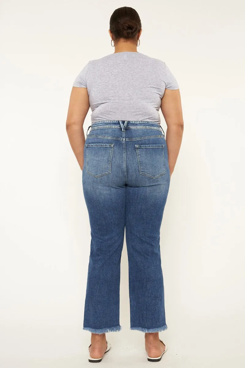 Kimber Curvy High Rise Slim Straight Jean