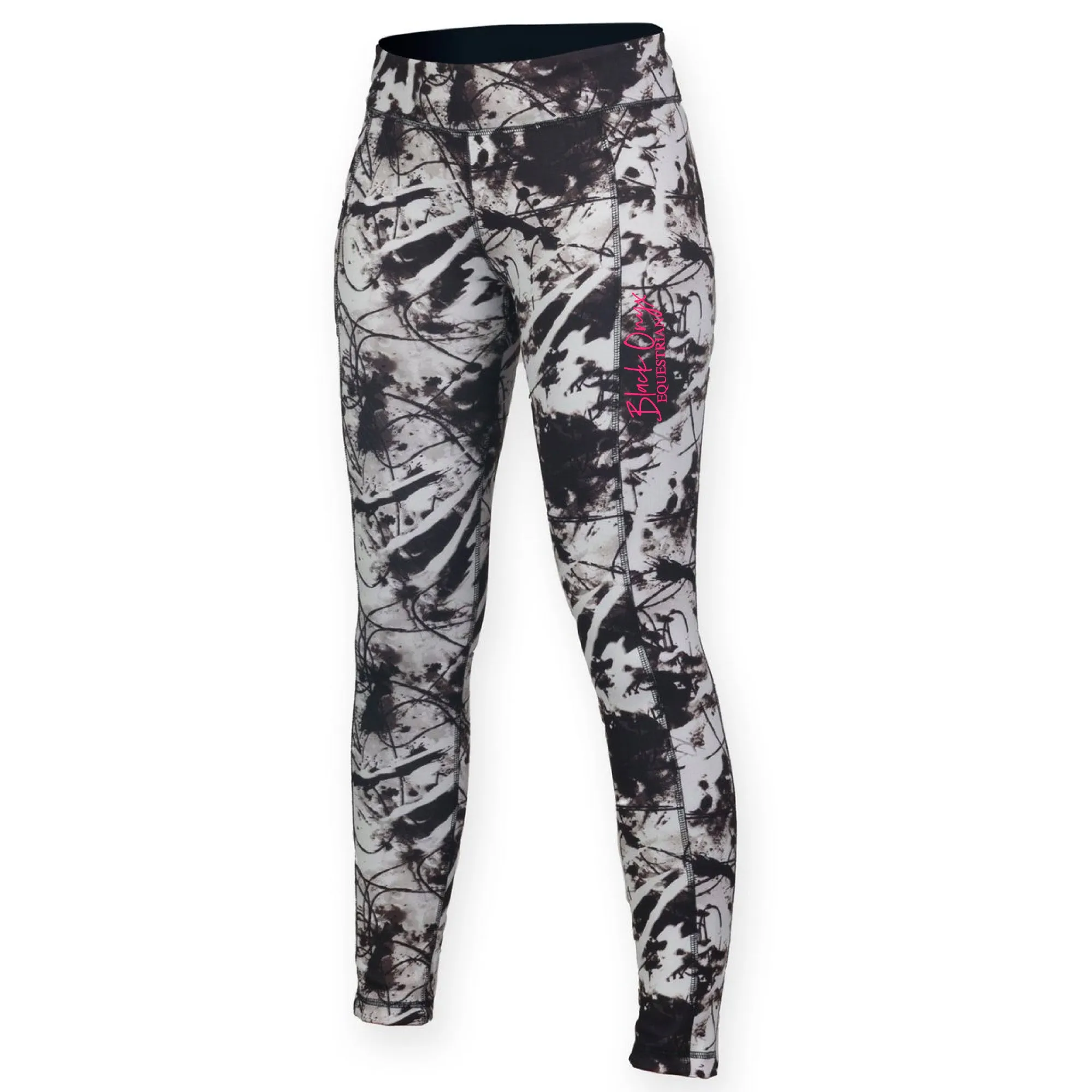 Ladies Reversible Mucker Leggings - Graffiti