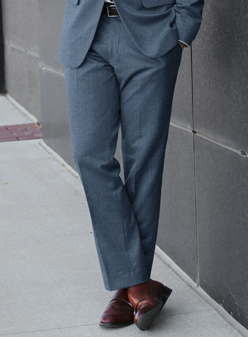 Lanificio Zegna Trofeo Prussian Blue Wool Suit