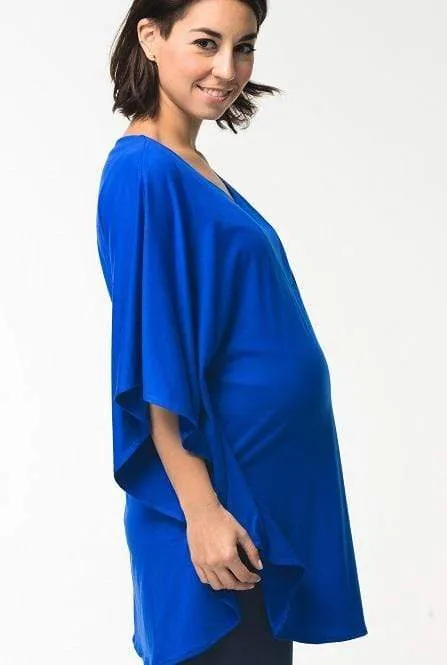 Madeira Y-Neck Maternity Top Ryl