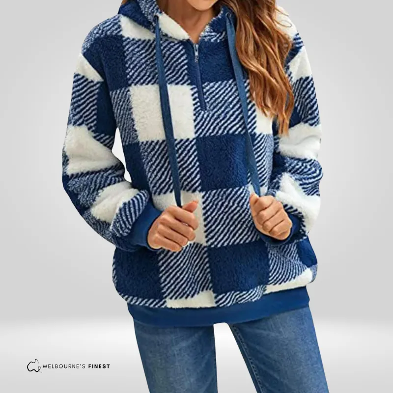 Mariam™ Stylish Half-Zip Sweater