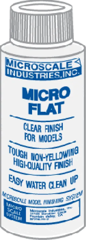 Microscale Micro Coat Clear Flat Finish 1oz