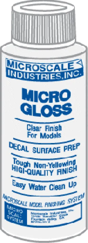 Microscale Micro Coat Clear Gloss Finish 1oz