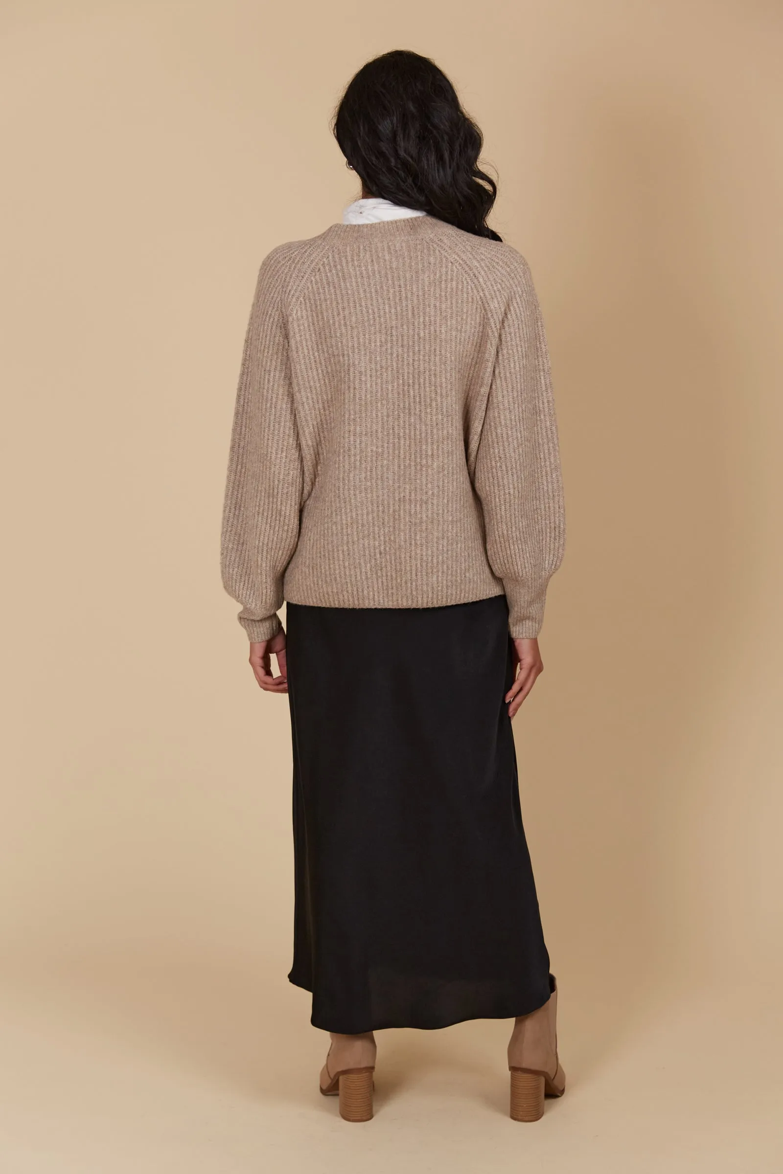 MIRU CARDIGAN - TAUPE