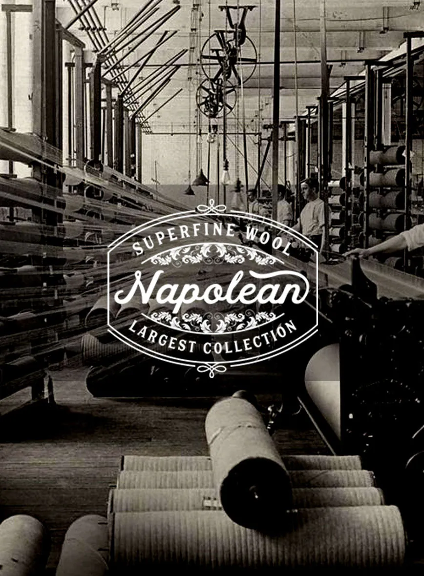 Napolean Cavalry Twill Blue Wool Pants