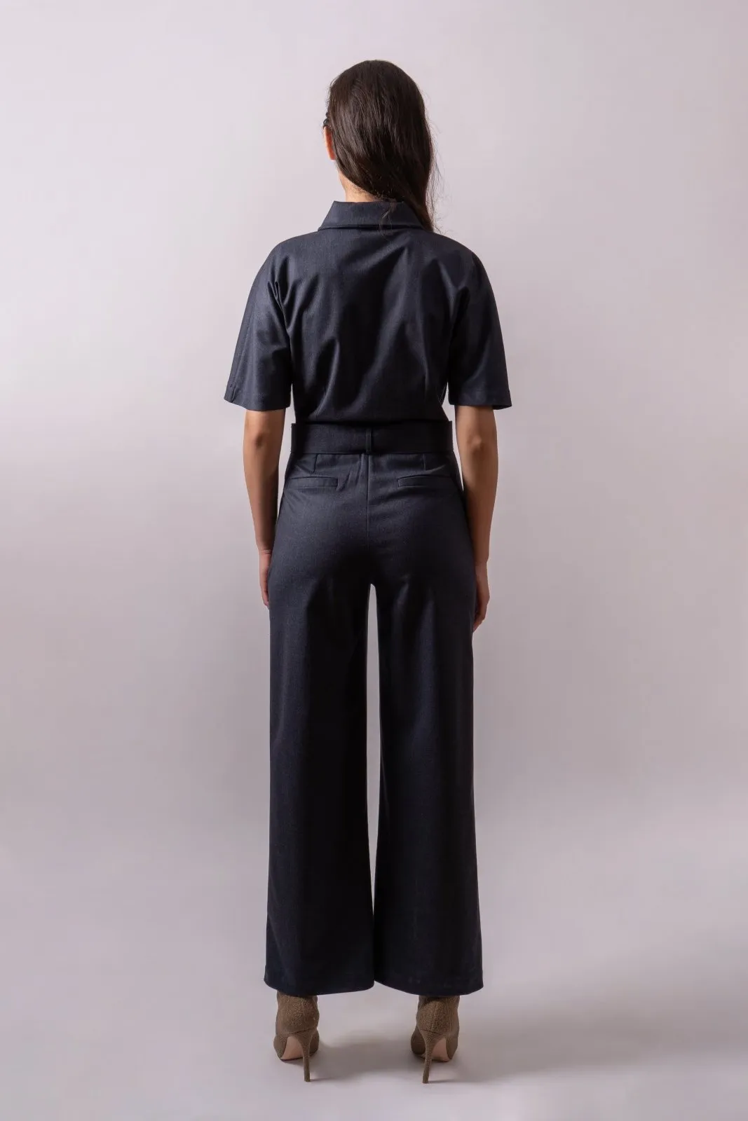 Nocturne Tailored Wool Jumpsuit
