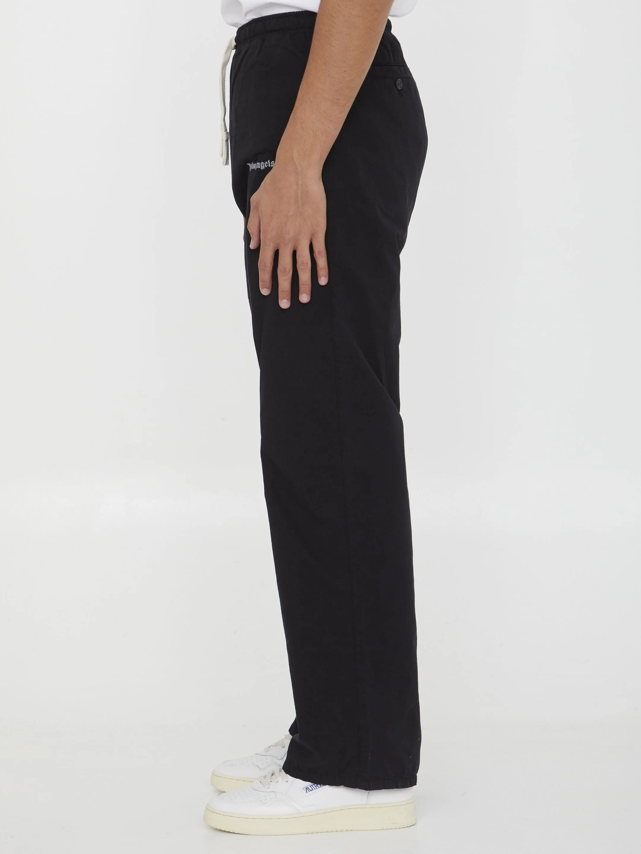 Palm Angels Logo Travel Pants