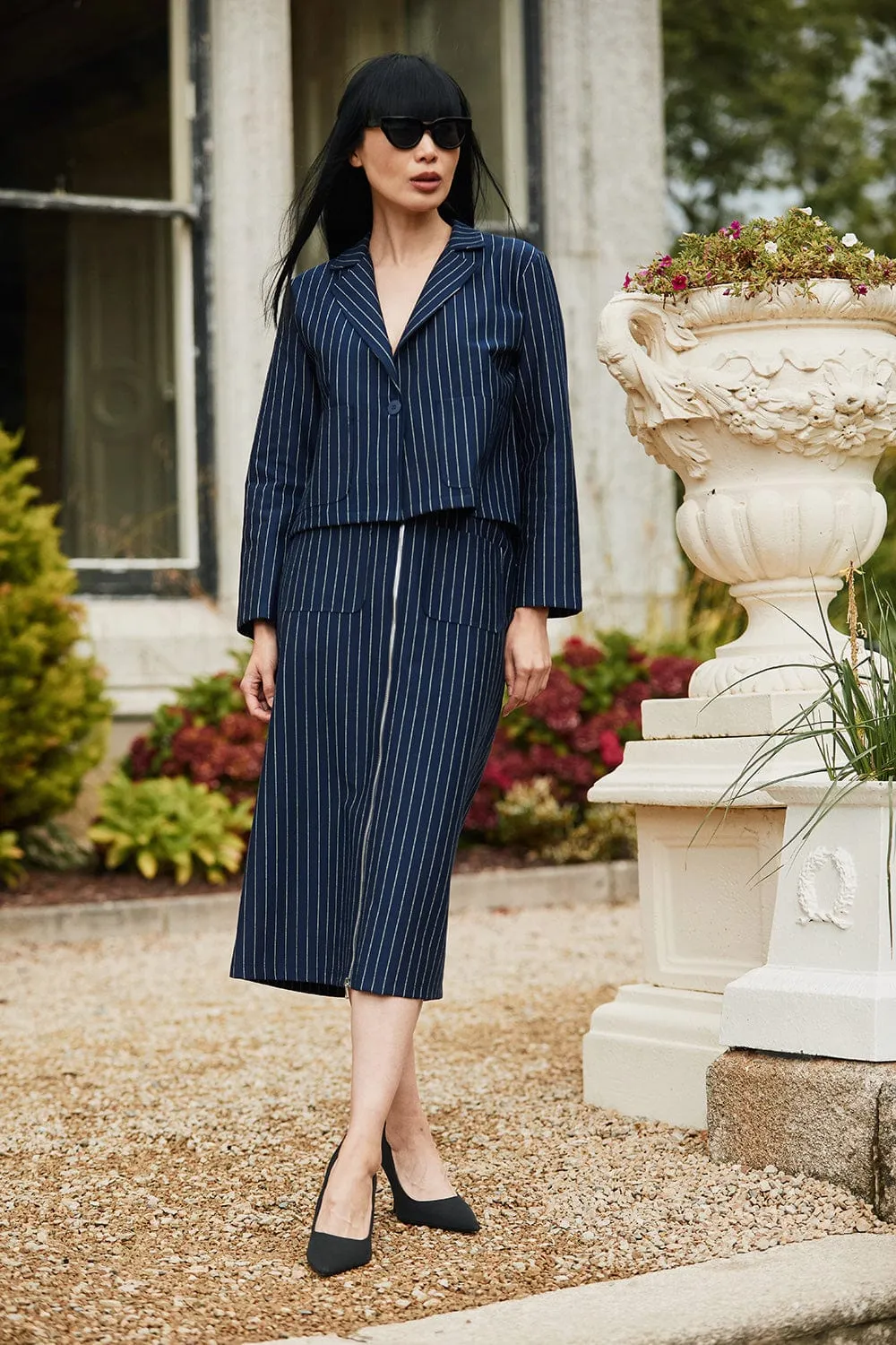 PERUZZI Pinstripe Jacket