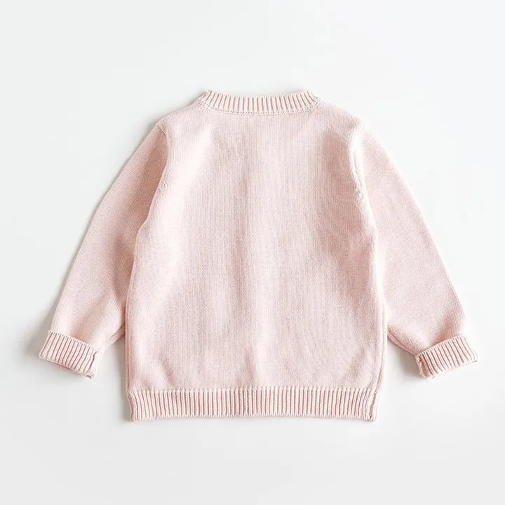 "Ruby Rabbit" Cardigan